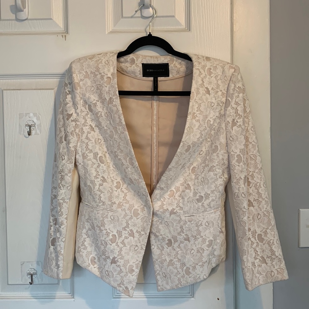 BCBG Maxazria Off-White blazer